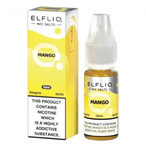 elfliq mango nic salt by elf bar