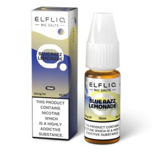 elfliq Blue Razz Lemonade nic salt by elf bar