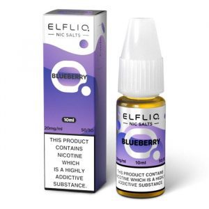 elfliq Blueberry nic salt by elf bar