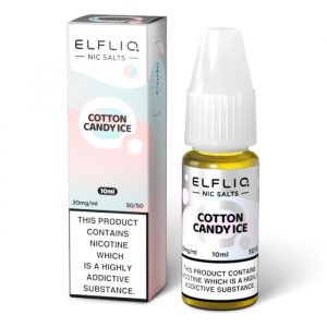 elfliq cotton candy nic salt by elf bar