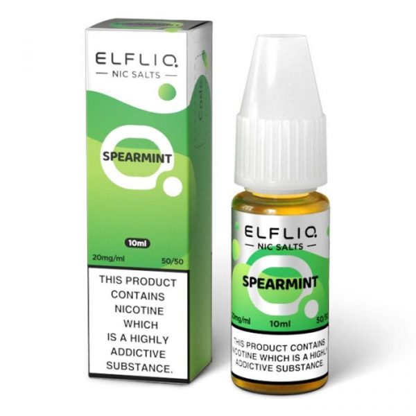 elfliq spearmint nic salt by elf bar