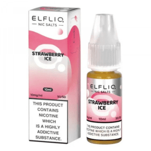 elfliq strawberry ice nic salt by elf bar