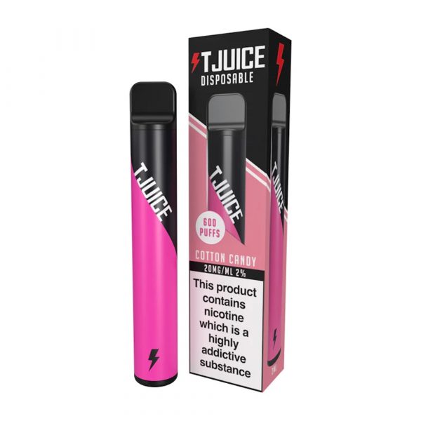 T-juice disposable vape Cotton Candy 20mg