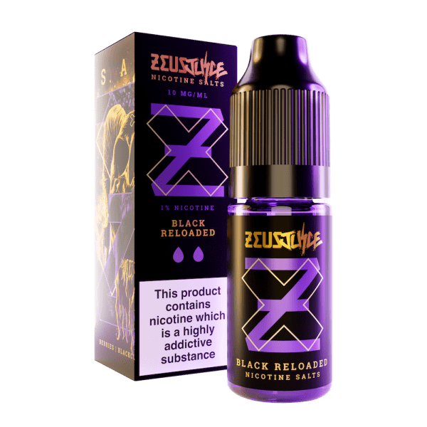 Black Reloaded Salt by Zeus Juice