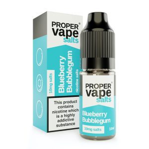 Blueberry Bubblegum proper vape nicotine salts