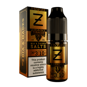 no3 Bia and Hades Tobacco Nic salts by zeus juice