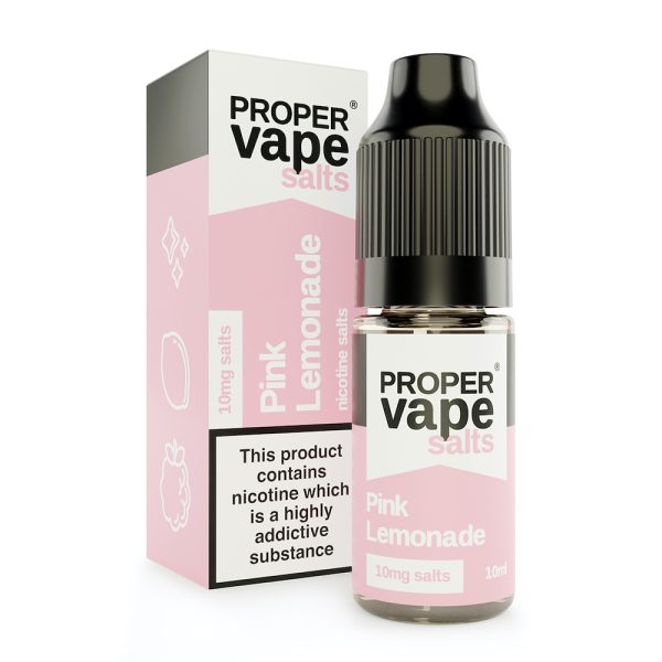 Pink Lemonade proper vape nicotine salts i