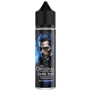 the original dark blue e-liquid 50ml short fill bottle