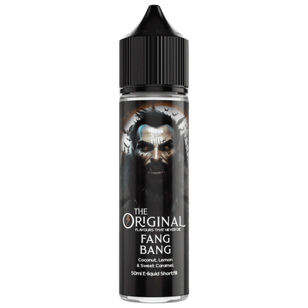 the original fang bang e-liquid 50ml short fill bottle