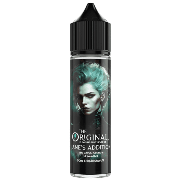 the original Jane's addiction e-liquid 50ml short fill bottle