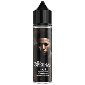 the original PX4 e-liquid 50ml short fill bottle