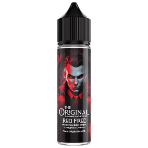 red fred e-liquid 50ml short fill bottle