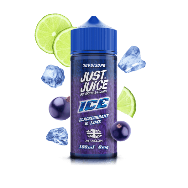 ICE Blackcurrant & Lime by Just Juice 100ml