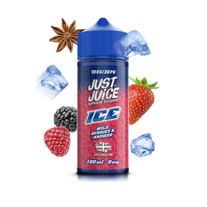 ICE Wild Berries & Aniseed by Just Juice 100ml