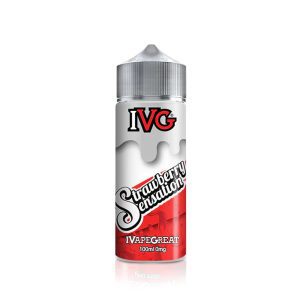 IVG - Strawberry Sensation 0MG 120ML Shortfill