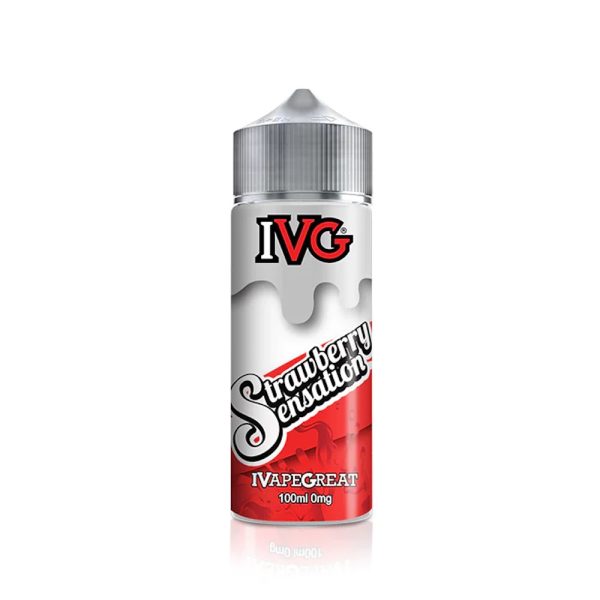 IVG - Strawberry Sensation 0MG 120ML Shortfill
