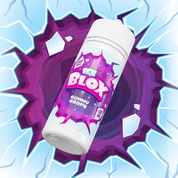 Ice Blox Gummy Grape 100ml short fill