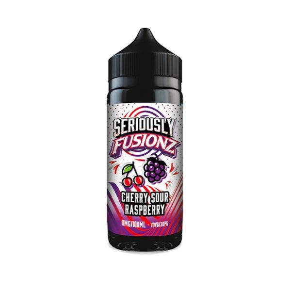 Cherry Sour Raspberry Seriously Fusionz by doozy vape