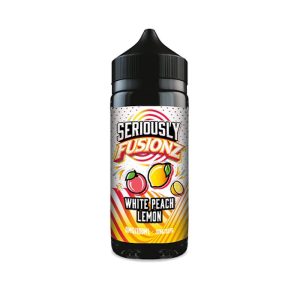 White Peach Lemon Seriously Fusionz by doozy vape