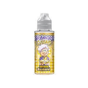 Grannies Custard e-liquid 120ml short fill banana custard