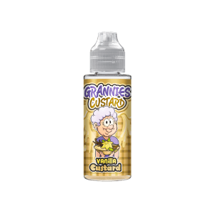 Grannies Custard e-liquid 120ml short fill vanilla custard